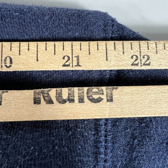 Champion Georgia Tech Yellow Jackets Sweatshirt Adult Large Blue Faded Hoodie - Picture 16 of 16